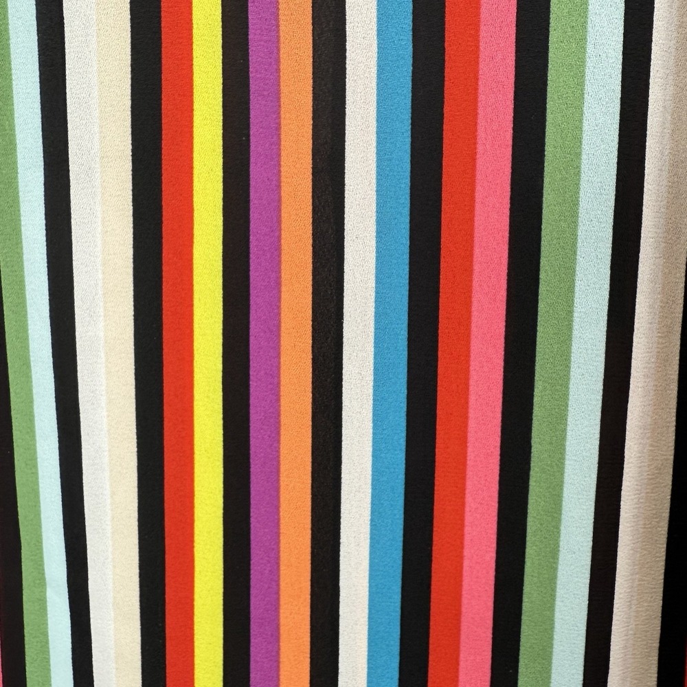 Torrid Multicolor Striped Blouse - Picture 7 of 11